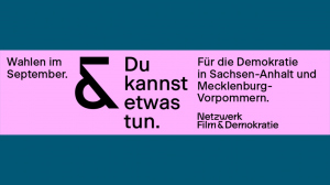 Initiative von "Netzwerk Film & Demokratie" startet Initiative von "Netzwerk Film & Demokratie" startet